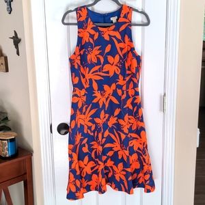 J Crew Printed Dress